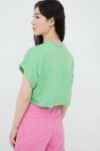 Футболка Noisy May жіночий колір зелений (2339552)