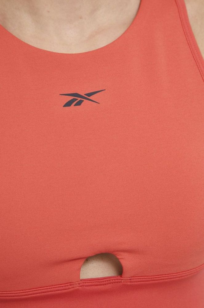 Топ для тренувань Reebok H56395 колір помаранчевий фото 5