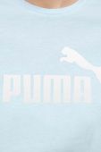 Бавовняна футболка Puma колір блакитний (3517779)
