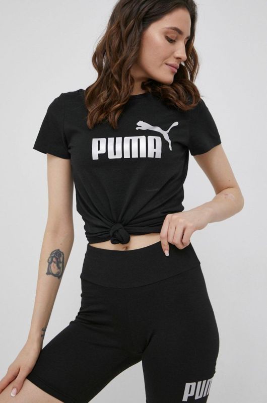 Бавовняна футболка Puma 848303 колір чорний (2157407) фото 2