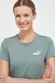 Бавовняна футболка Puma колір зелений (3448912)