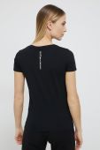 Футболка EA7 Emporio Armani жіноча колір чорний (1958812)