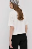 Бавовняна футболка The Kooples колір бежевий (2075038)
