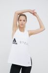 Топ для тренувань adidas by Stella McCartney колір білий