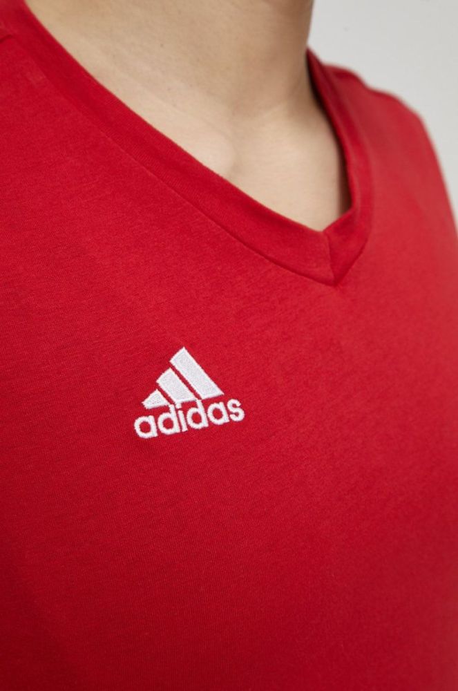 Футболка adidas Performance Entrada 22 HC0441 жіноча колір червоний фото 5