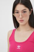Топ adidas Originals Adicolor жіночий колір рожевий