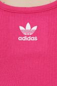 Топ adidas Originals Adicolor жіночий колір рожевий