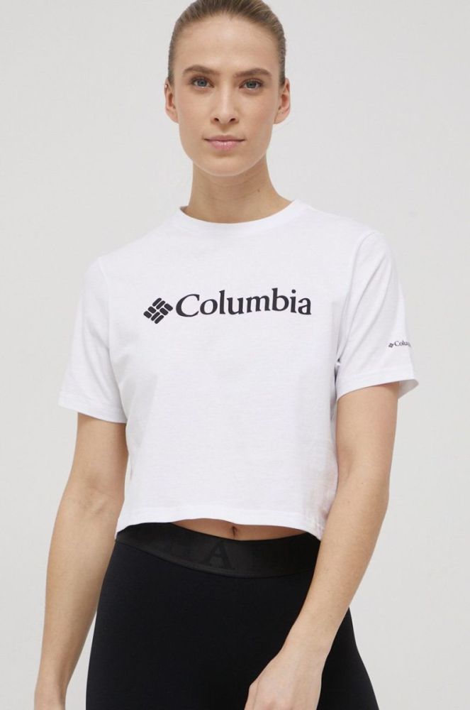 Футболка Columbia жіноча колір білий 1930051-012 фото 4