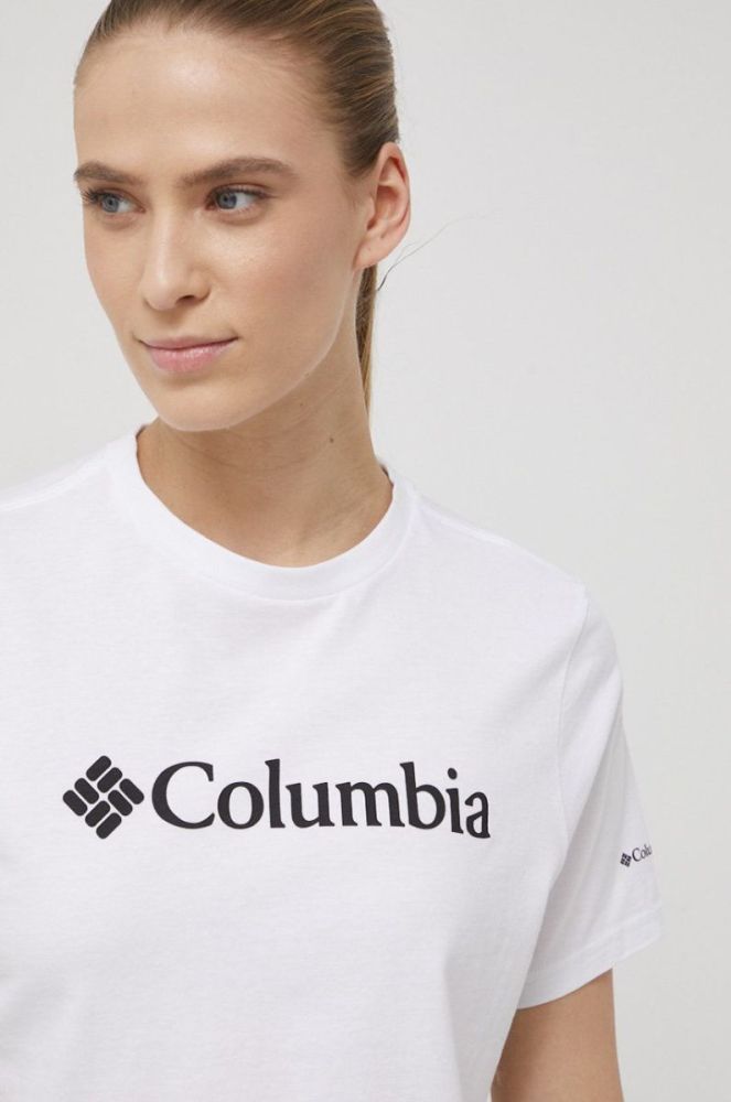 Футболка Columbia жіноча колір білий 1930051-012 фото 5