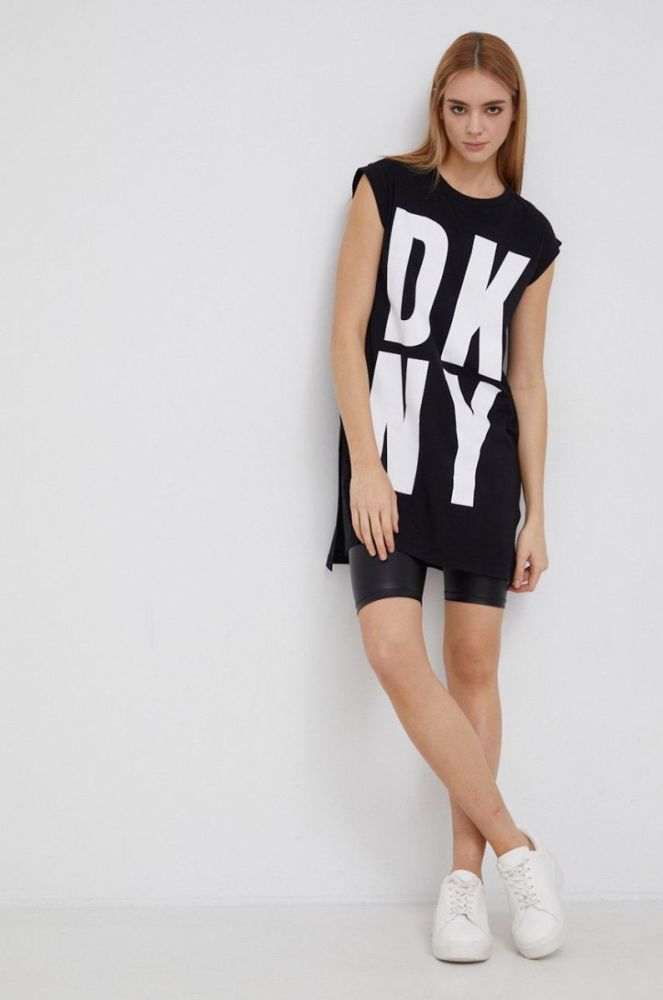 Футболка Dkny колір чорний (1956357) фото 2