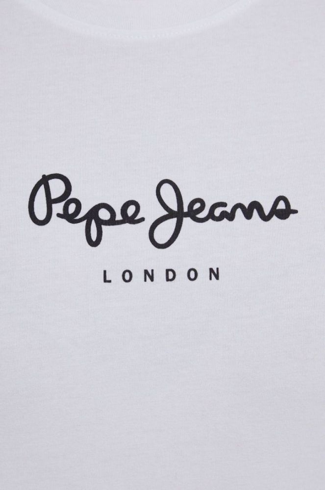 Футболка Pepe Jeans New Virginia Ss N жіноча колір білий фото 5