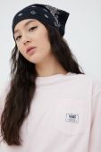 Бавовняна футболка Vans колір рожевий VN0A5I8FV1C1-CRADLEPINK