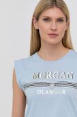 Футболка Morgan жіночий колір блакитний (2045205)