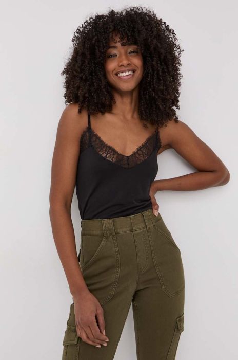 Топ Morgan жіночий колір чорний (2255085)