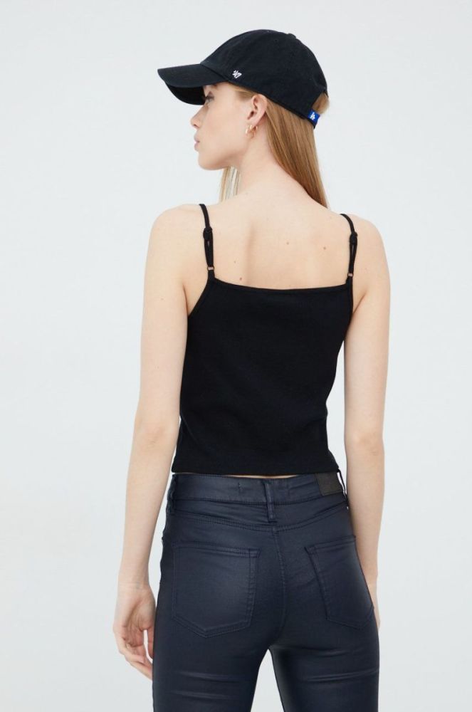 Топ Superdry жіночий колір чорний (2357787) фото 3