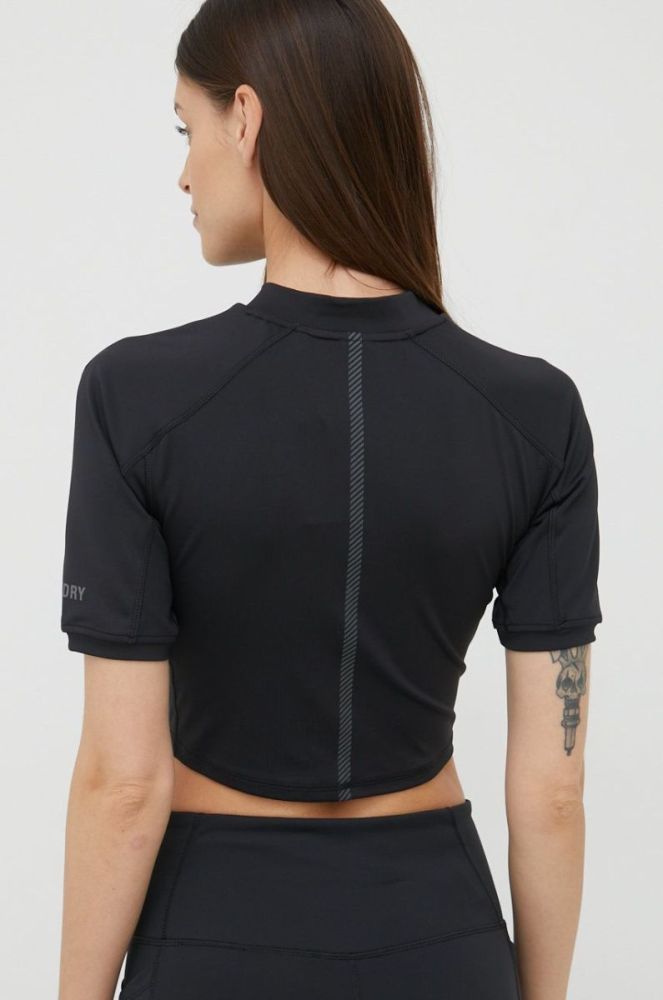 Футболка Superdry жіночий колір чорний (2363646) фото 3