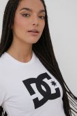 Бавовняна футболка Dc колір білий