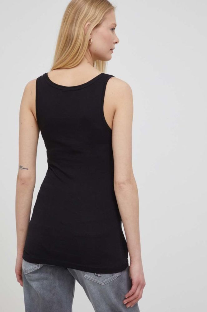Топ G-Star Raw жіночий колір чорний фото 3