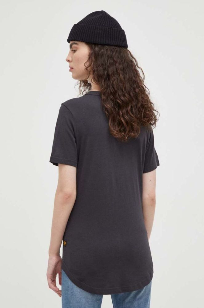 Бавовняна футболка G-Star Raw колір сірий (3417540) фото 3