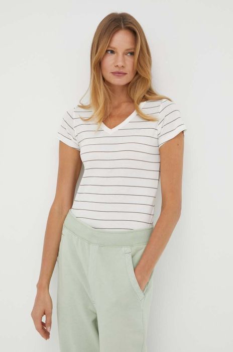 Бавовняна футболка G-Star Raw колір білий (3012845)