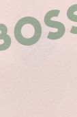 Бавовняна футболка BOSS колір рожевий (3048985)