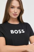 Бавовняна футболка BOSS колір чорний (2696508)