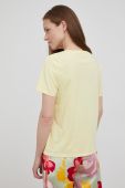 Бавовняна футболка Wrangler колір жовтий (2226981)