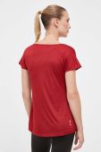Спортивна футболка Salewa Puez Melange колір бордовий