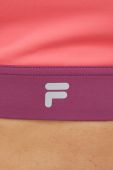 Спортивний бюстгальтер Fila Rabenau колір рожевий візерунок