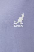 Бавовняна футболка Kangol колір фіолетовий KLEU006.D-115