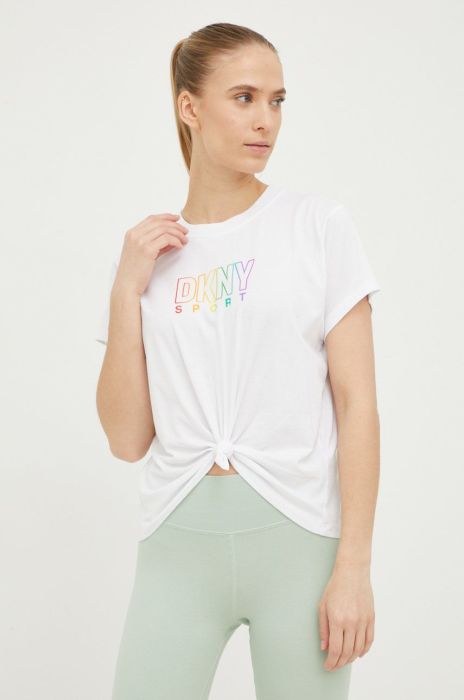 Футболка Dkny жіночий колір білий (2461943)