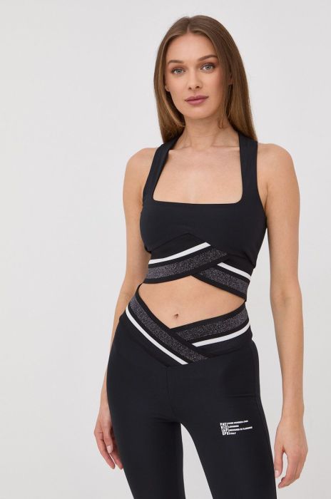 Топ Patrizia Pepe жіночий колір чорний (2290367)