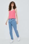 Топ Tommy Jeans жіночий колір рожевий (2413778)