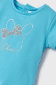 Дитяча бавовняна футболка Mayoral колір бірюзовий (1983156)