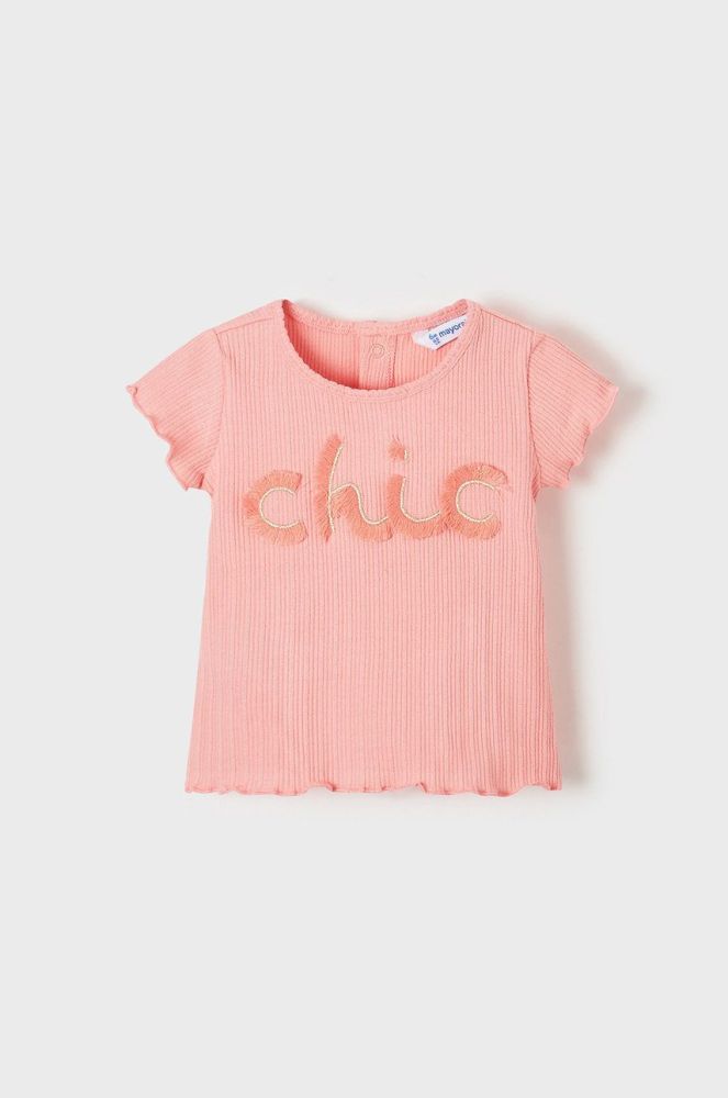 Дитяча футболка Mayoral колір рожевий (2075157)