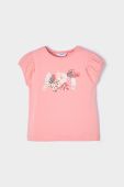 Дитяча бавовняна футболка Mayoral колір рожевий (1988275)