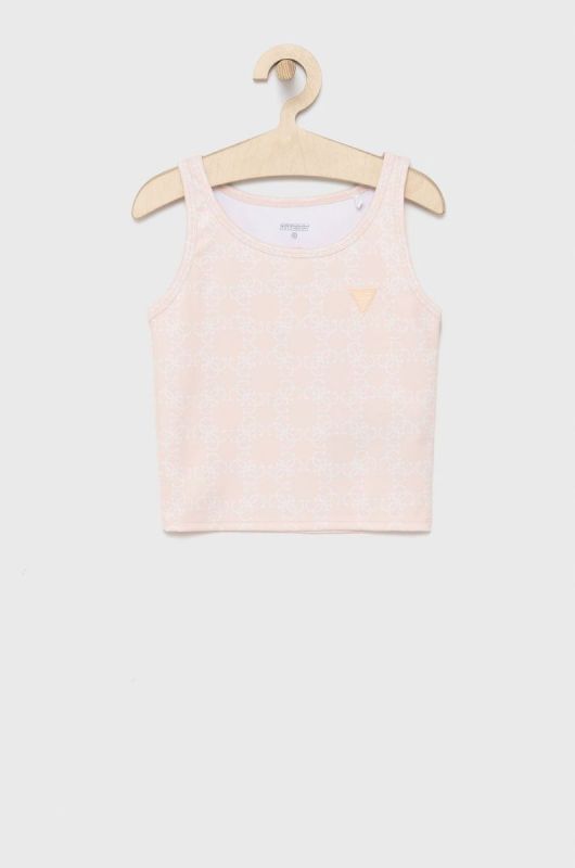 Дитячий топ Guess колір рожевий (2066299)
