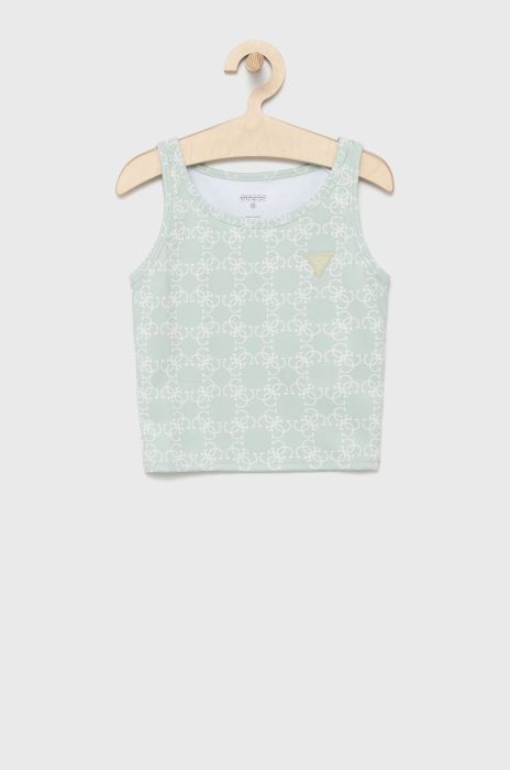Дитячий топ Guess колір зелений (2066303) Дитячий топ Guess колір зелений (2066303)