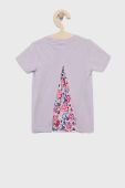 Дитяча футболка Guess колір фіолетовий (2081797)