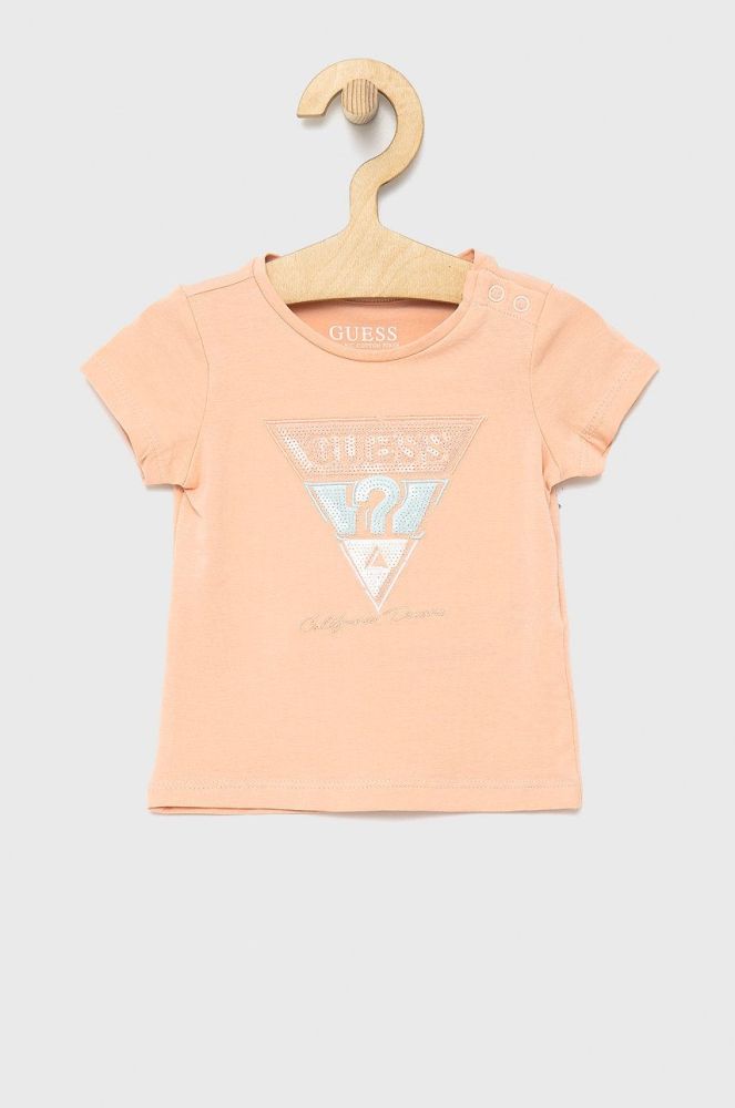 Дитяча футболка Guess колір помаранчевий (2059982)