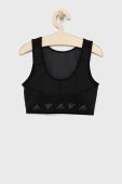 Дитячий топ adidas Performance HB0453 колір чорний