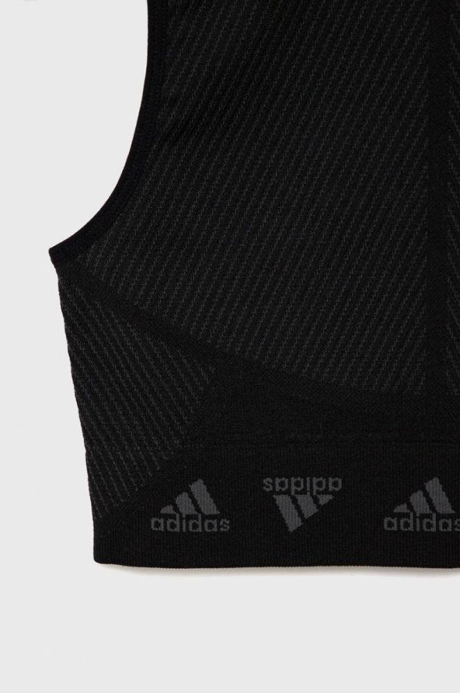 Дитячий топ adidas Performance HB0453 колір чорний фото 3