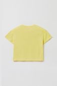 Дитяча бавовняна футболка OVS колір жовтий Дитяча бавовняна футболка OVS колір жовтий
