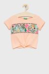 Дитяча футболка United Colors of Benetton колір рожевий (2305922)