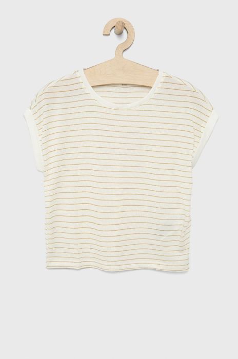 Дитяча футболка Kids Only колір бежевий (2096211)