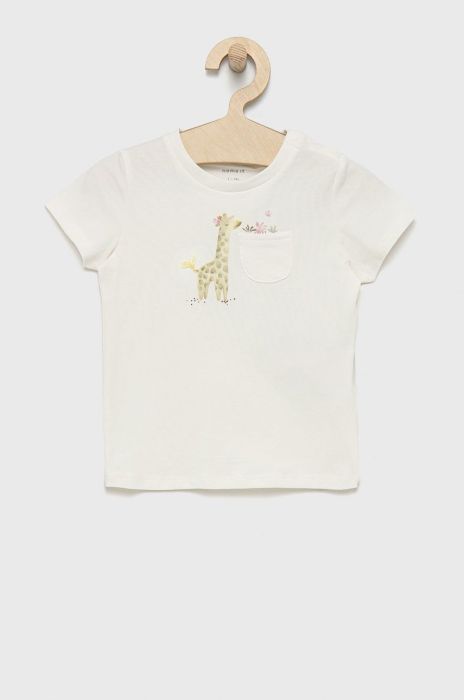 Дитяча футболка Name it колір білий (2463832)