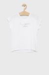 Дитяча бавовняна футболка Pepe Jeans колір білий (2176305)