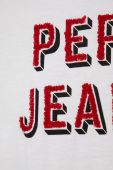 Дитяча бавовняна футболка Pepe Jeans колір білий (2138393) Дитяча бавовняна футболка Pepe Jeans колір білий (2138393)