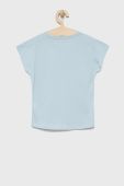 Дитяча бавовняна футболка Pepe Jeans колір блакитний (2288408) Дитяча бавовняна футболка Pepe Jeans колір блакитний (2288408)