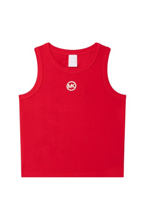 Дитячий топ Michael Kors колір червоний (2185792) Дитячий топ Michael Kors колір червоний (2185792)